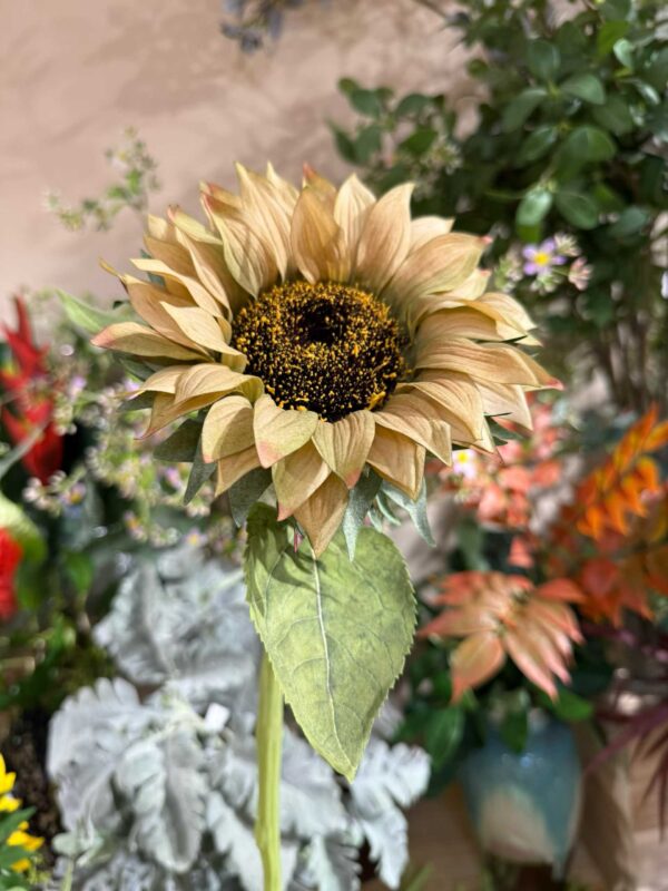 Real Touch Moisture Artificial Sunflower