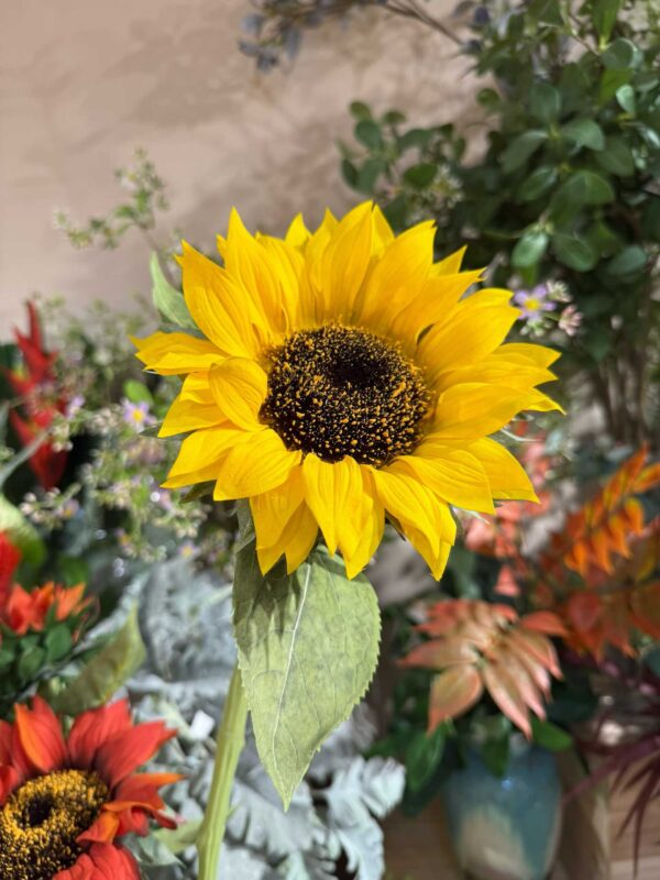 Real Touch Moisture Artificial Sunflower