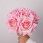Real Touch Moisture Artificial Rose